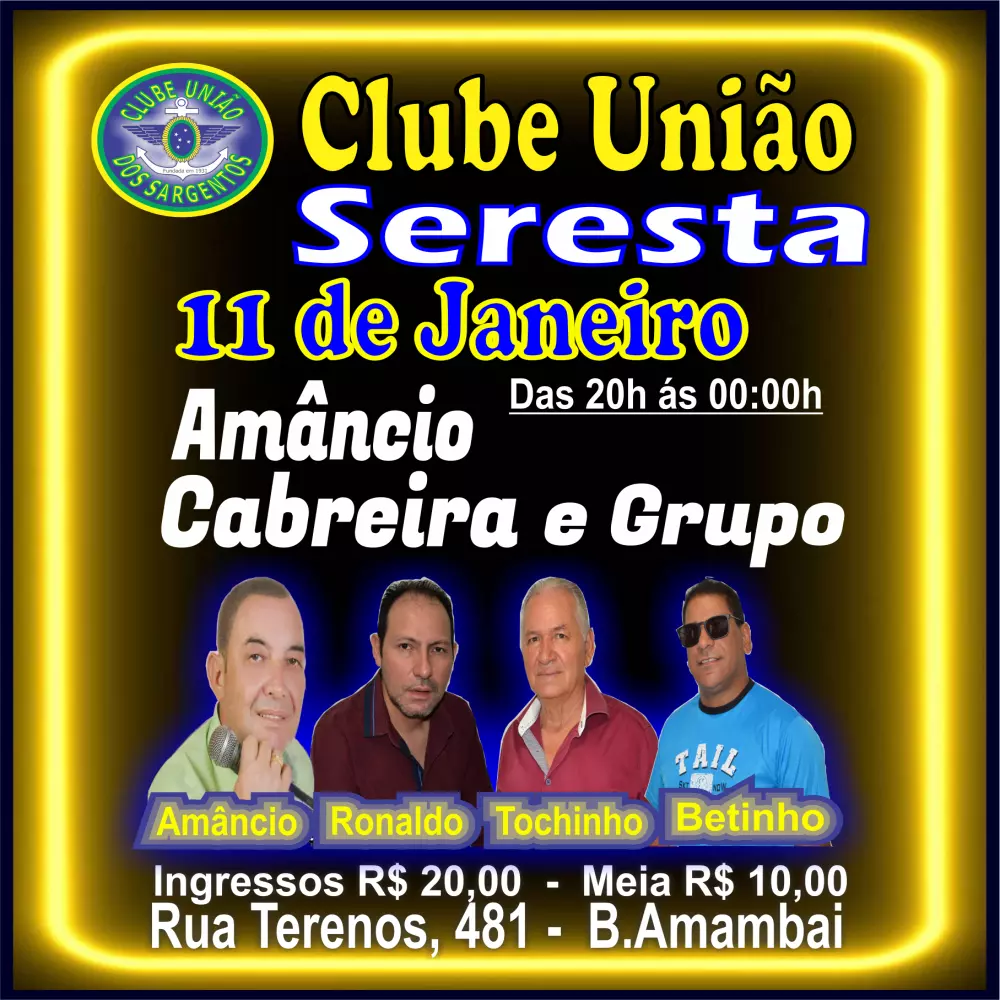 Seresta do Clube União 11/01/23